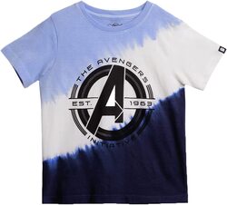 The Souled Store Marvel: Avengers Initiative Graphic Printed Cotton T-Shirt for Boys, 6 - 7 Years, Multicolour