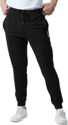 The Souled Store Men TSS Originals Printed Joggers for Men, Large, Ink Black