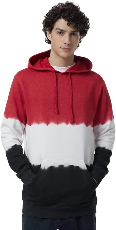 

The Souled Store Classic Hues Full Sleeve Solid Hoodie for Men, Small, Multicolour