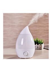 Ultrasonic Cool Mist Air Humidifier, 1.6L, White
