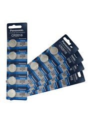 Panasonic Lithium Battery, CR2016, 25 Pieces, Silver