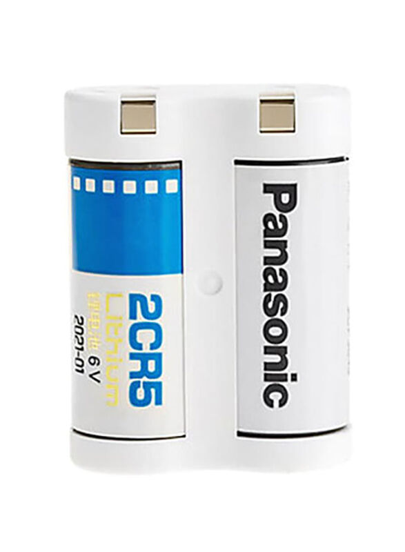 

Panasonic 2CR5 Lithium Batteries Set, 2 Pieces, Multicolour