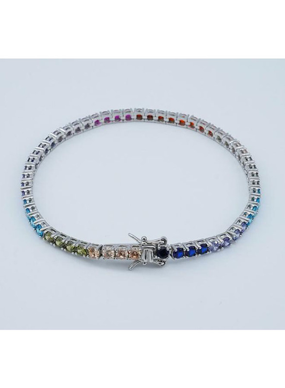 

Vibez Jewelz 925 Sterling Silver Arm Bracelet with Stone for Women