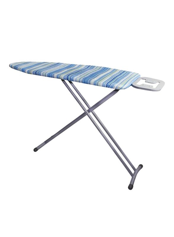

In-House Folding Iron Board, Blue/White