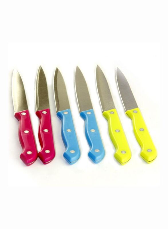 

Generic 6-Piece Kitchen Knife Set, Multicolour