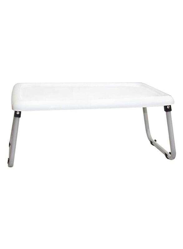 

In-House Folding Table, White/Grey