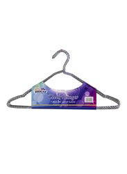 In-House Cloth Hanger, 10 Pieces, Silver