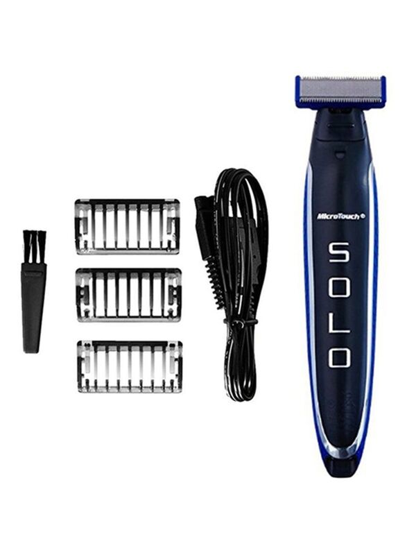 

Micro Touch Solo Multifunctional Portable Electric Shaver, Dark Blue