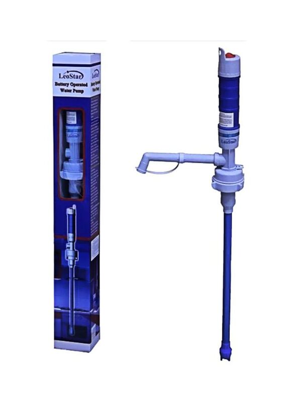 

Battery Operated Water Pump, Blue/White