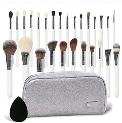 Professional White Brush Set of 27 pieces