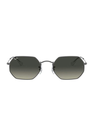 Ray-Ban Full Rim Octagonal Grey Sunglasses For Women, Grey Lens, RB3556-N, 53/21/145