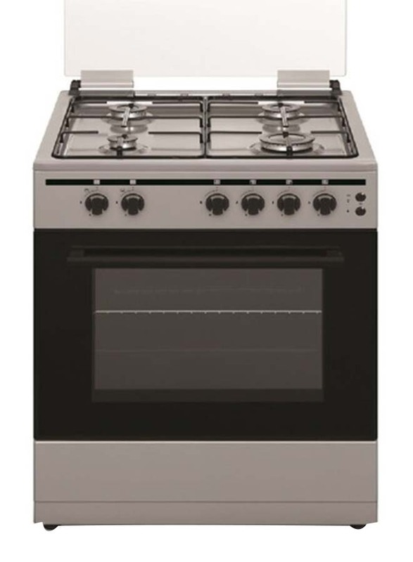 

Akai 4 Burner Gas Cooker, CRMA-66SC, Silver/Black