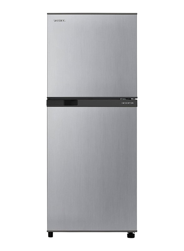 

Toshiba 290L Top Mount Double Door Refrigerator, GRA29USS, Silver