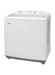 Super General 10 Kg 1350 RPM Twin Tub Top Load Semi Automatic Washing Machine, SGW1056N, White