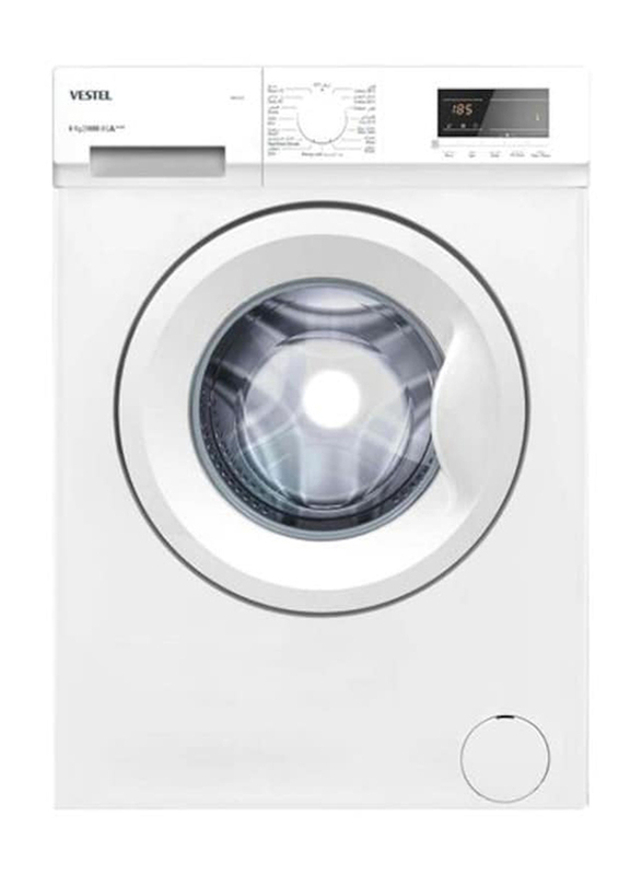 

Vestel 6 Kg Front Load Washing Machine, W6104, White