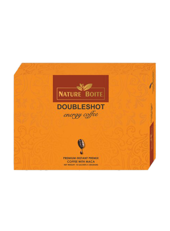 

Vitamax Doubleshot Energy Coffee with Maca, 10 Sachets x 20g