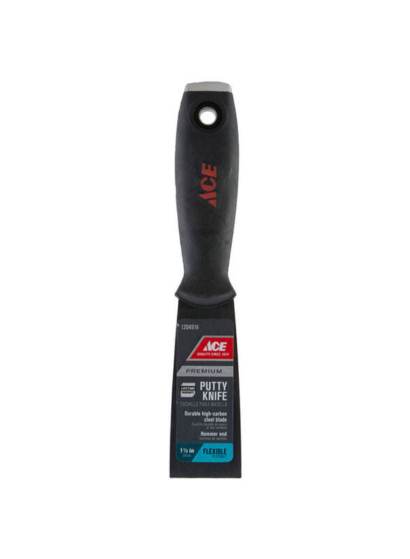 

Ace Flexible Putty Knife, 3.81cm, Black