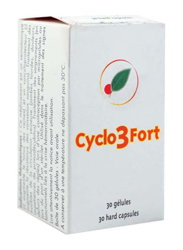

TML Cyclo 3 Fort Hard Herbal Supplements, 30 Capsules
