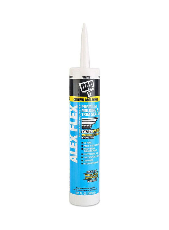 

Dap 300ml Alex Flex Premium Molding & Trim Sealant, Blue