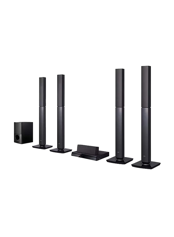 

LG 5.1-Channel Bluetooth DVD Home Theatre System, LHD657, Black