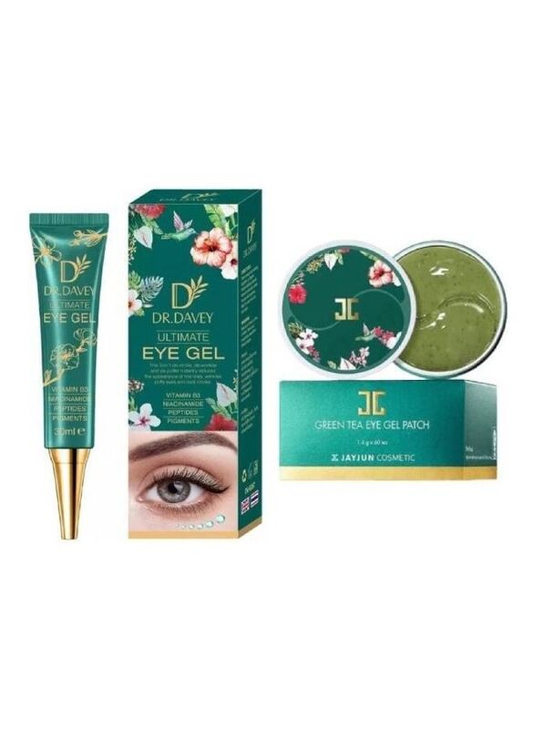 

Dr. Davey Ultimate Eye Gel And Green Tea Patch Set, 30ml