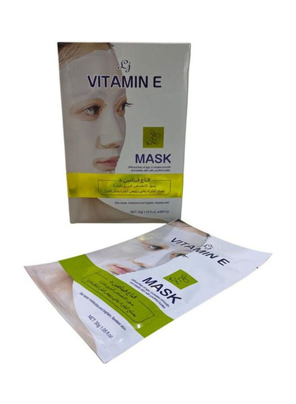 

Love JoJo New Vitamin E Face Mask, 10 Pieces x 30gm