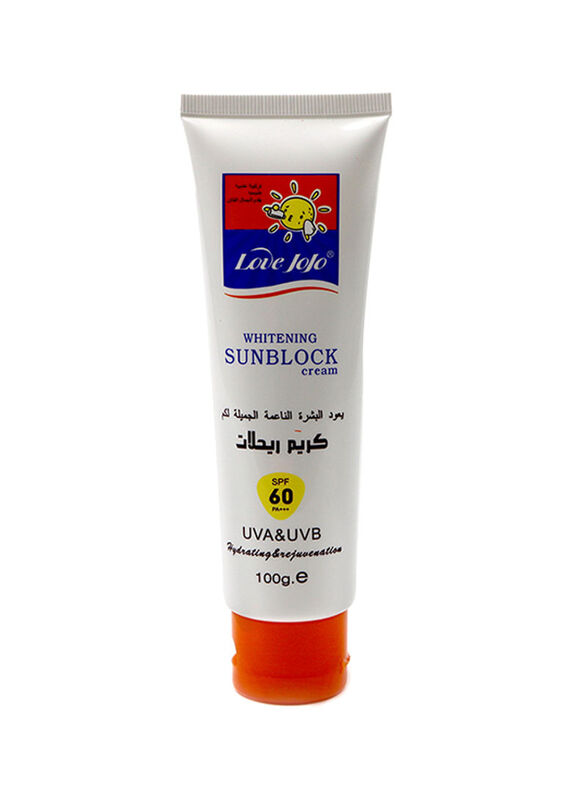 

Love JoJo Whitening Sunblock Protect Cream, SPF 60, 100gm
