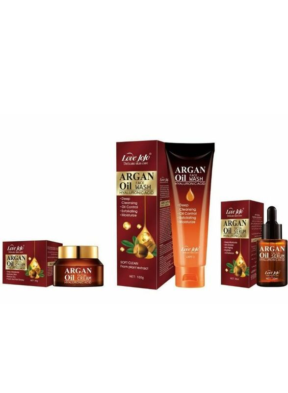 

Love JoJo Moroccan Hazelnut Oil Facial Kit, 3 Pieces