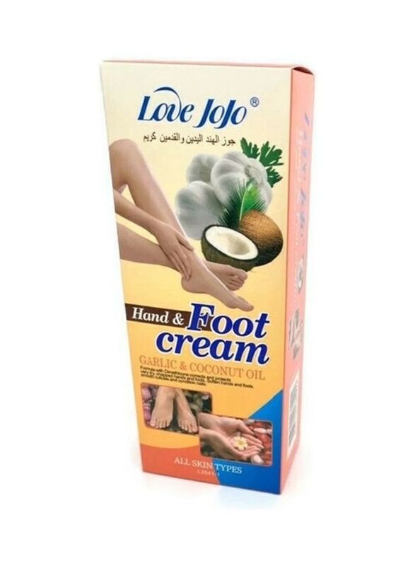 

Love Jojo Garlic & Coconut Oil Hand & Foot Cream, 300ml