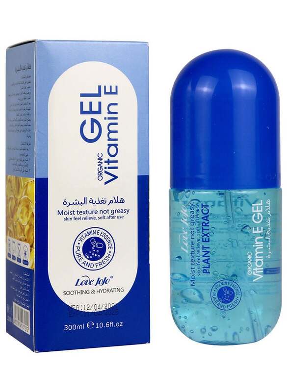 

Love JoJo Vitamin E Gel Soothing and Hydrating Organic Essence, 300ml