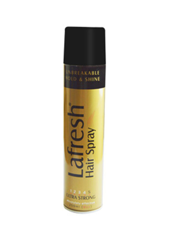 

Lafresh Ultra Strong Hold Shine Hair Spray, 8.45oz