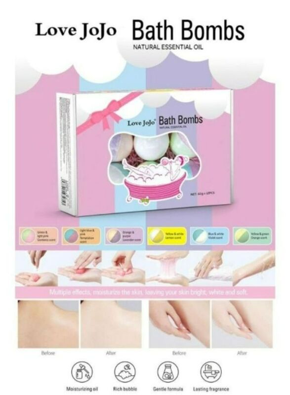 

Love JoJo Bath Bomb, 60gm x 12 Pieces