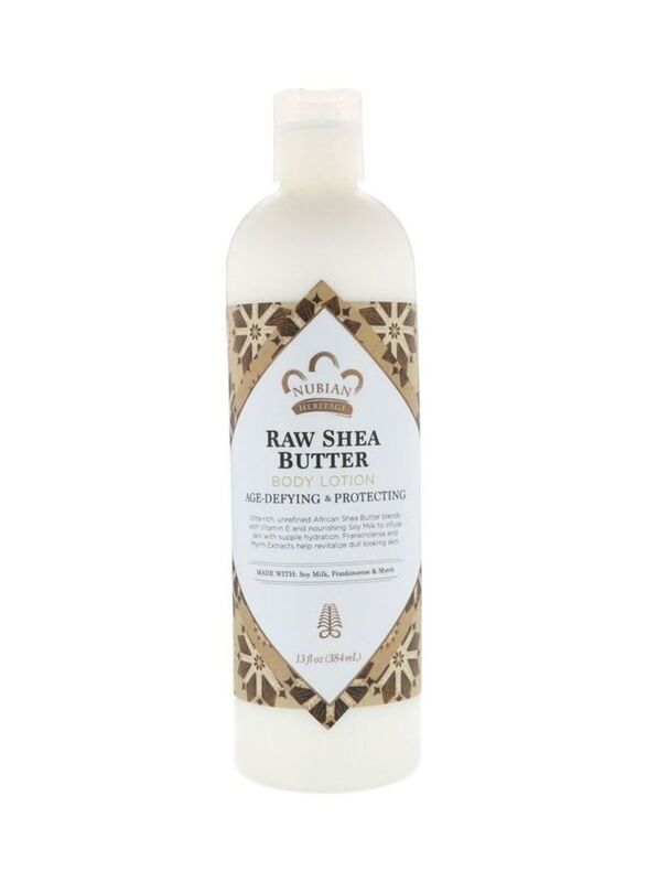 

Nubian Heritage Raw Shea Butter Body Lotion, 384ml