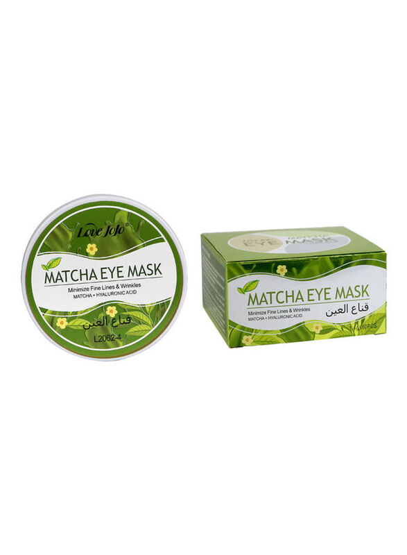 

Love JoJo Minimize Fine Lines & Wrinkles Matcha Eye Mask, 84gm, 60 Pieces