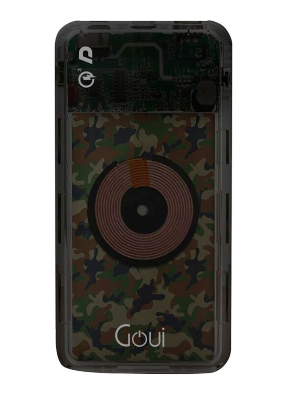 

Goui 10000mAh Wireless USB Power Bank, Multicolour