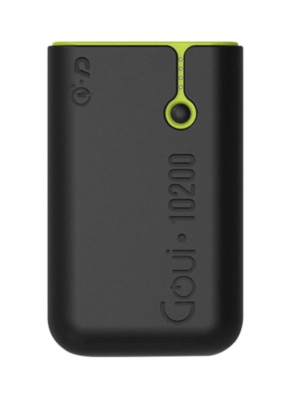 

Goui 10200mAh Faster Charger Power Bank, Black