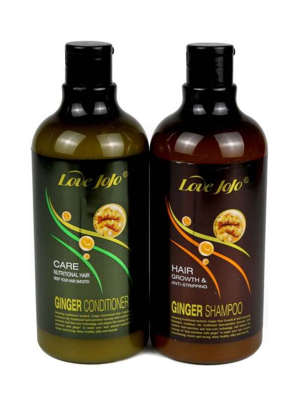 

Love Jojo Ginger Essence Nourishing Hair Shampoo and Conditioner, 2 x 500ml