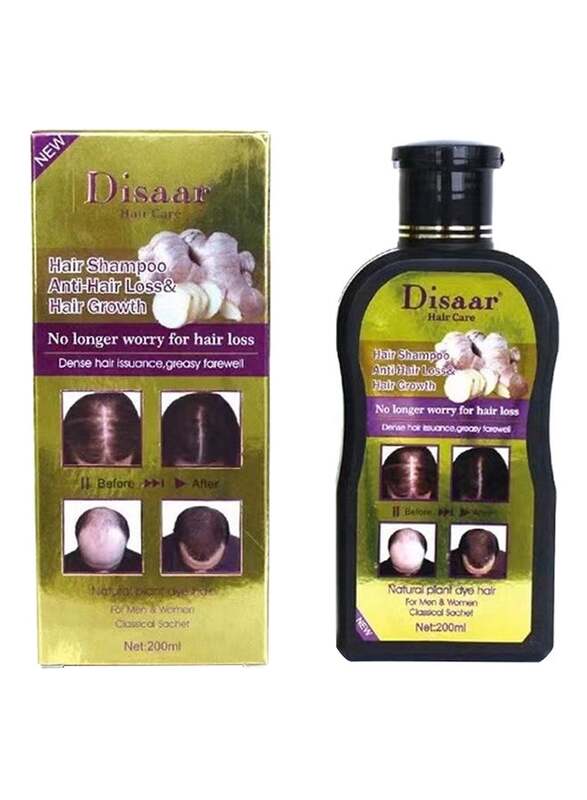 

Disaar Natural Ginger Hair Care Shampoo, 200ml