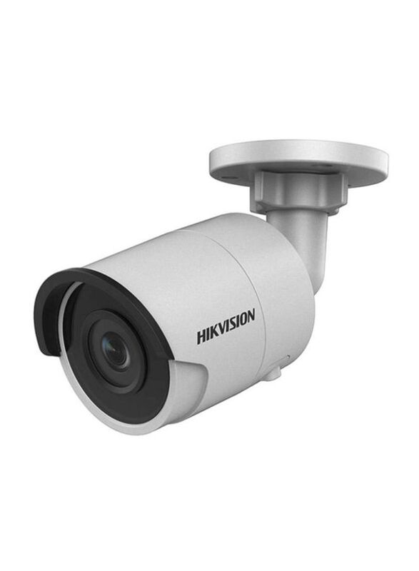 

HikVision IR Fixed Bullet Network Camera with 2.8mm Lens, 2MP, White