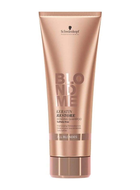 

Schwarzkopf Blondme Keratin Restore Bonding Shampoo for All Hair Types, 250ml