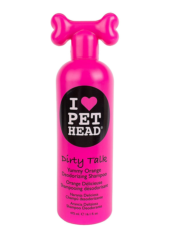 

Pet Head Dirty Talk Deodorising Shampoo, 475ml, Pink