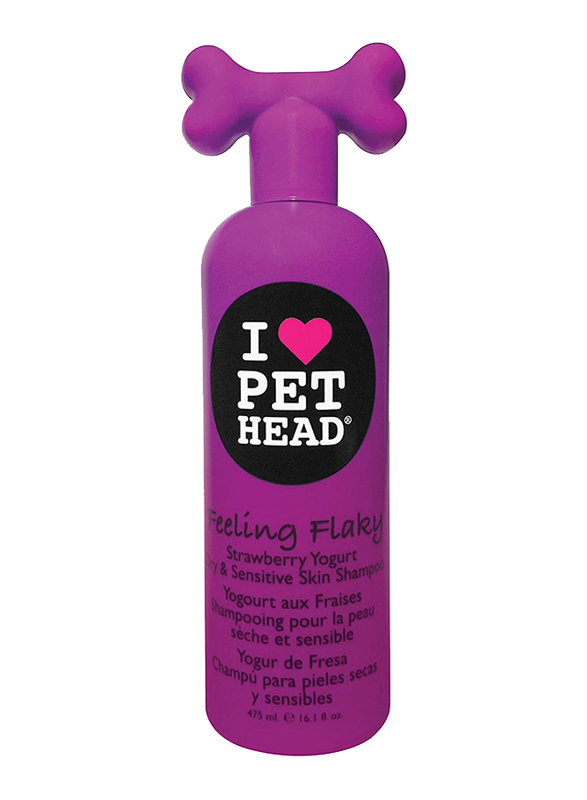 

Pet Head Feeling Flaky Sensitive Flaky Pet Shampoo, 475ml, Purple