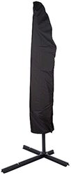 Yulan Outdoor Patio Cantilever Umbrella, Black