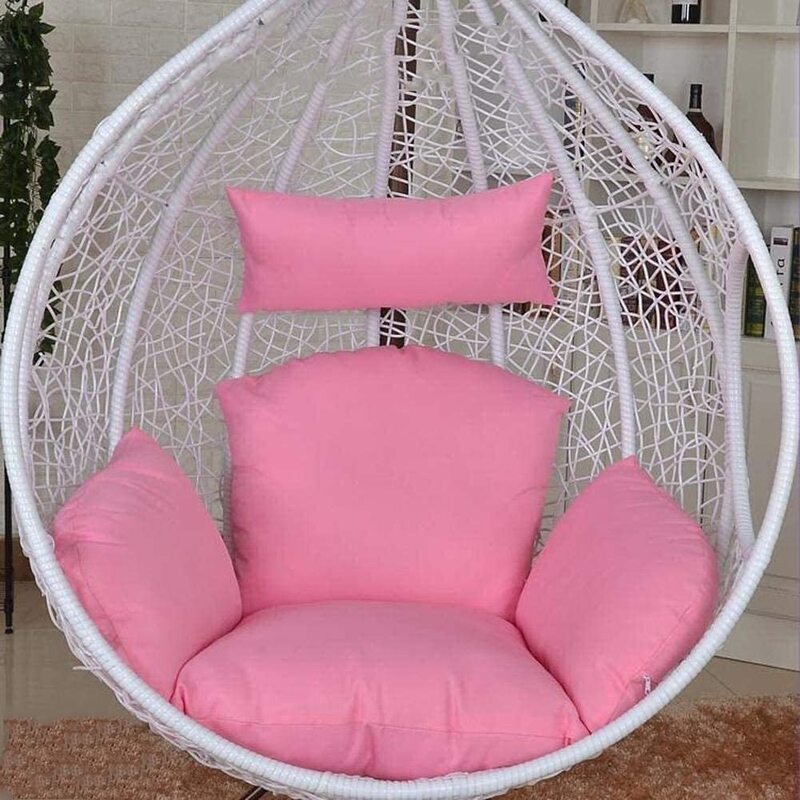 

Yulan Hanging Egg Hammock Chair Cushion set of 5 Pieces,Pink