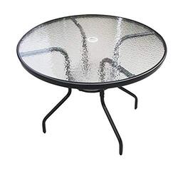 Iron Metal Round Table, Grey
