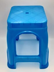 Ex Plastic High Stool, Blue