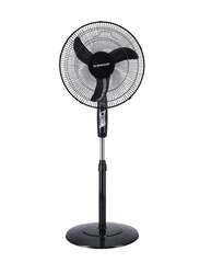 Olsenmark 3-Speed Stand Fan, OMF1738, Black