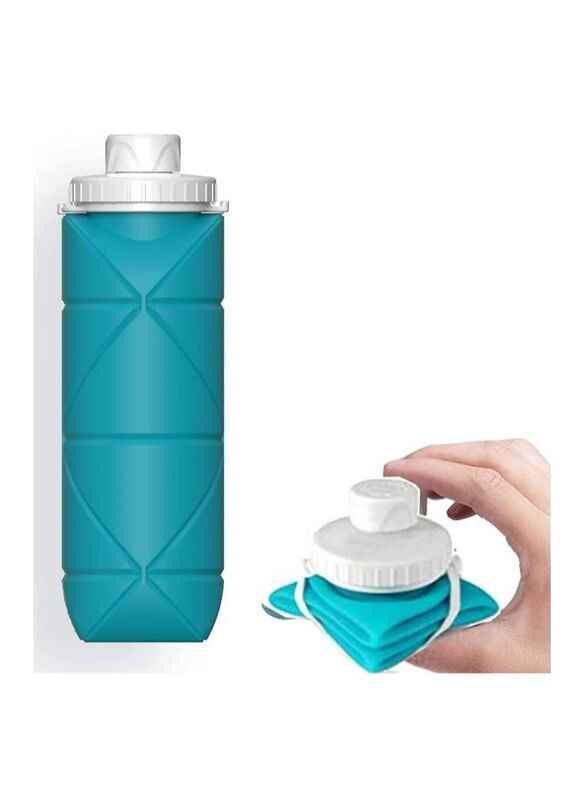 

Generic 600ml New Jaffra Collapsible Water Bottle, Blue