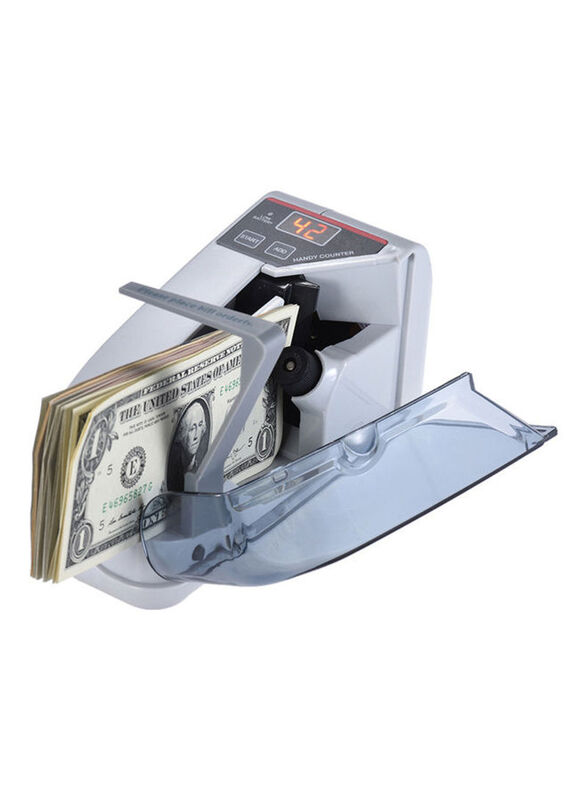 

Generic Mini Handy Counter Money Currency Counting Machine, White