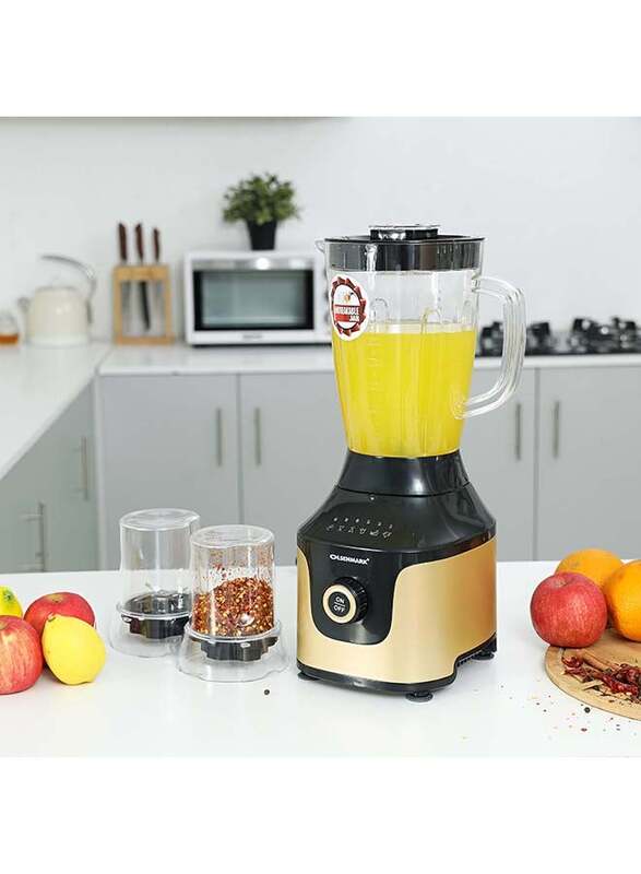 

Olsenmark 1.5L 3-in-1 Multifunctional Blender, 350W, OMSB2337, Black
